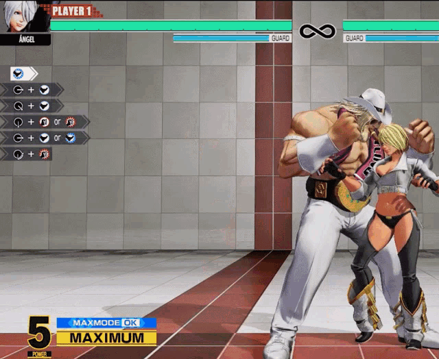 King Of Fighters Angel GIF - King Of Fighters Angel Combo GIFs