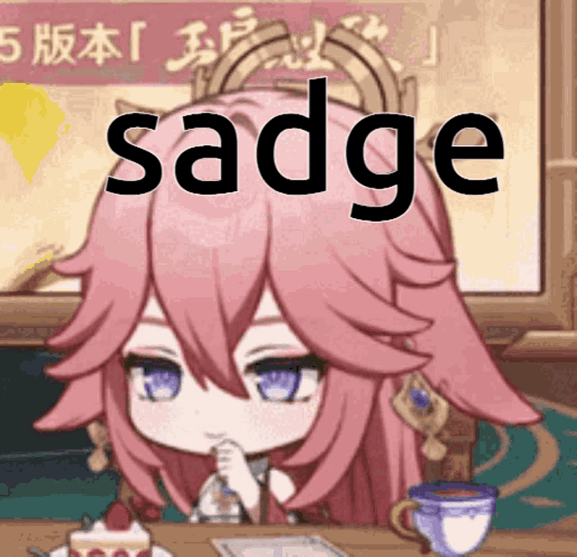 Sadge Yae Sakura GIF