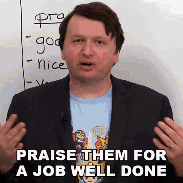 Praise Them For A Job Well Done Alex GIF - Praise Them For A Job Well Done Alex Engvid GIFs
