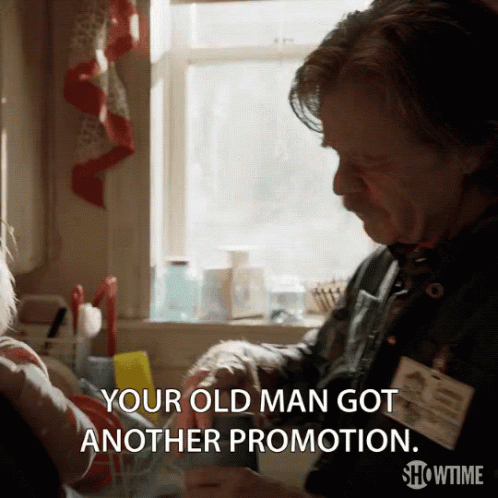 Your Old Man Got Another Promotion. GIF - Promotion Job Promotion Another Promotion GIFs