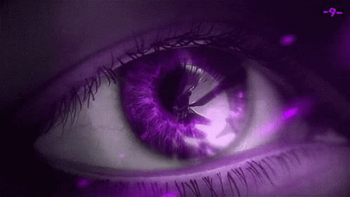 Purple Eye Magical GIF - Purple Eye Magical Fantasy GIFs