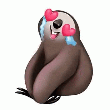 Sloth Cute GIF - Sloth Cute Heart GIFs