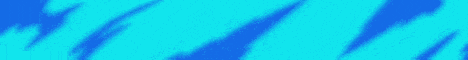a blue background with a black border and a blue lightning bolt .