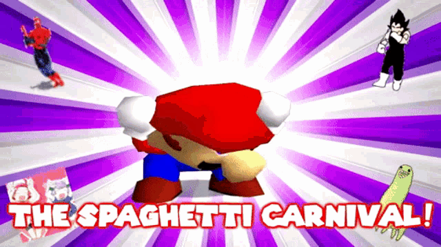 Smg4 Mario GIF - Smg4 Mario The Spaghetti Carnival GIFs
