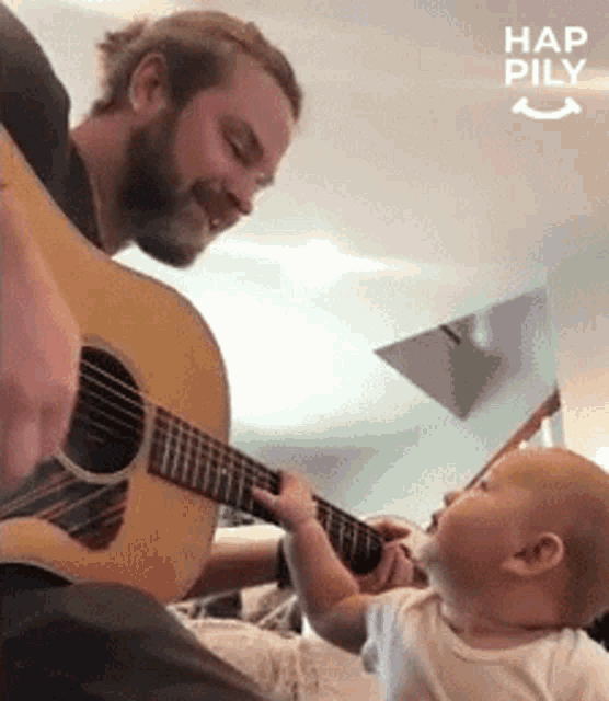 Playing Guitar Happily GIF - Playing Guitar Happily Performing GIFs