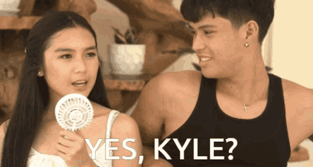 Kycine Kyle Echarri GIF - Kycine Kyle Echarri Titig GIFs