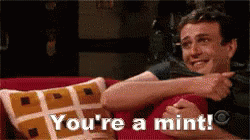 You'Re A Mint! GIF - Mint Youre A Mint In Love GIFs