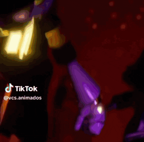 a couple of cartoon characters with tiktok written on the bottom right