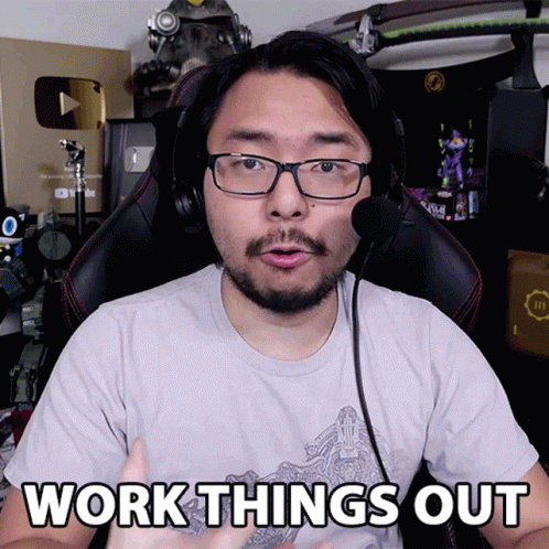 Work Things Out Yongyea GIF - Work Things Out Yongyea Set Things Straight GIFs