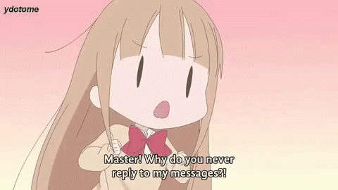 Miyano Anime GIF - Miyano Anime Why Do You Not Reply Messages GIFs