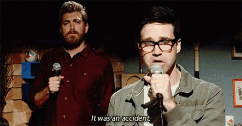 Good Mythical Morning Rhett And Link GIF - Good Mythical Morning Rhett And Link It Was An Accident GIFs