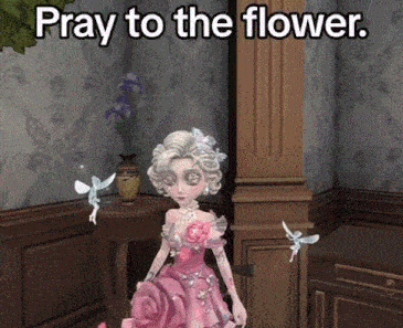 Pray To The Flower Idv GIF - Pray To The Flower Idv Margie Idv GIFs