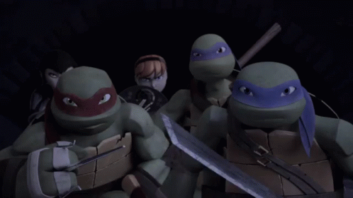 Michelangelo Confused GIF - Teenage Mutant Ninja Turtles Tmnt Series Tmnt GIFs
