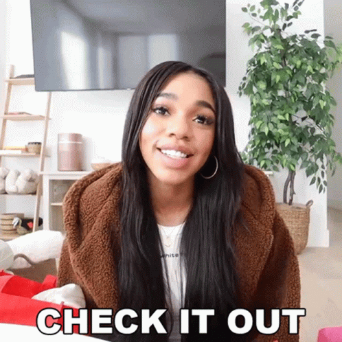 Check It Out Teala Dunn GIF - Check It Out Teala Dunn Try To Look Into It GIFs