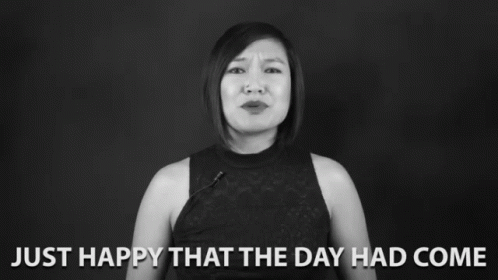 Just Happy That The Day Had Come The Wedding Day GIF - Just Happy That The Day Had Come The Wedding Day It Had Come GIFs