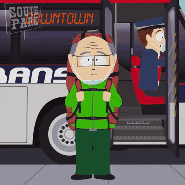 Im Back Mr Garrison GIF - Im Back Mr Garrison South Park GIFs