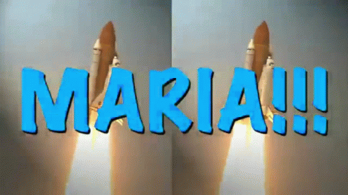 Maria Name GIF - Maria Name Rocket GIFs