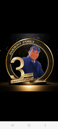 harmony family celebrates their 3rd anniversary