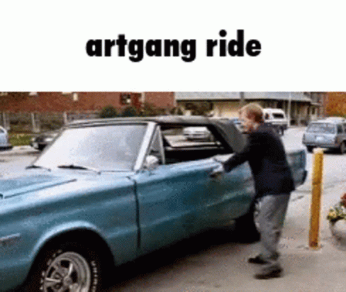 Car Art Gang GIF - Car Art Gang Artcord GIFs