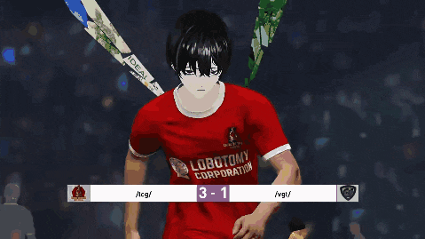 a video game character wearing a red shirt that says boston marathon on it