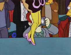 Donut Time GIF - The Simpsons Donut Stripper GIFs