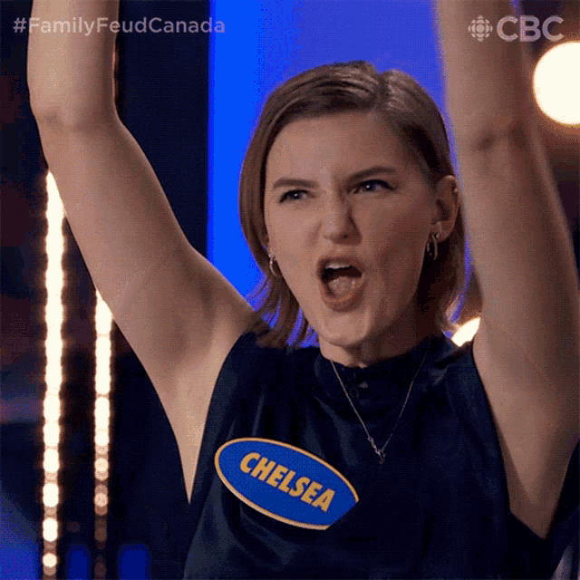 Oh Yes Family Feud Canada GIF - Oh Yes Family Feud Canada Screaming GIFs