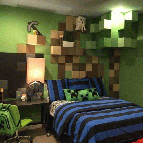Chambre Minecraft GIF - Chambre Minecraft GIFs