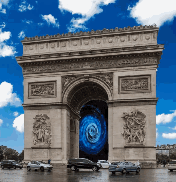 Arc De Triomphe Paris GIF - Arc De Triomphe Paris GIFs