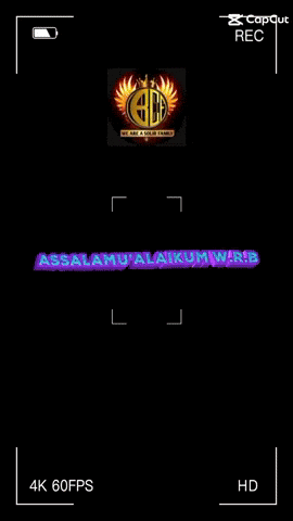 a sign that says assalamu ' alaikum wr.b. on it
