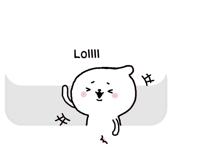 a cartoon drawing of a cat with the word lollii written on it