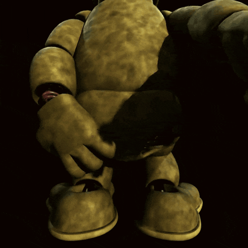 a close up of a stuffed animal 's legs and feet