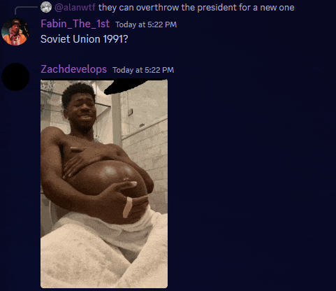 a picture of a man with a pregnant belly is on a screen