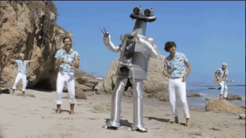 Silly Robot Dance - Silly GIF - Silly GIFs