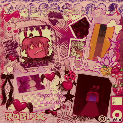 a collage of pictures with the word roblox on the bottom right