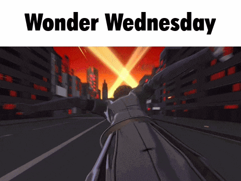 wonder wednesday is written on the top of a video game