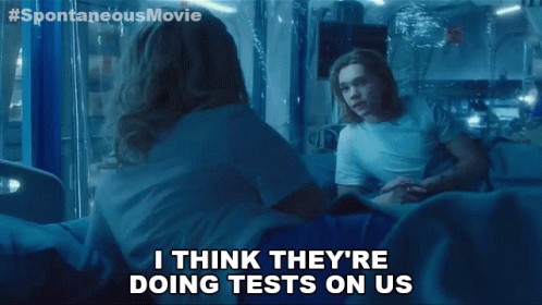 I Think Theyre Doing Tests On Us Dylan GIF - I Think Theyre Doing Tests On Us Dylan Charlie Plummer GIFs
