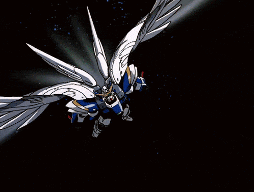 a cartoon drawing of a robot with wings and a number 10 on it