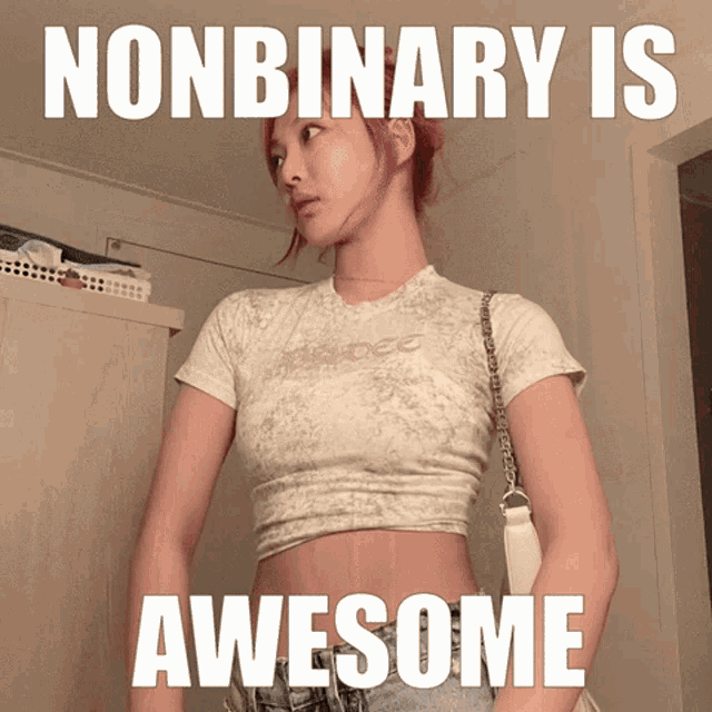 Ningning Aespa GIF - Ningning Aespa Nonbinary Is Awesome GIFs