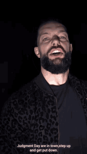The Judgment Day Finn Balor GIF - The Judgment Day Finn Balor We Are In Town GIFs