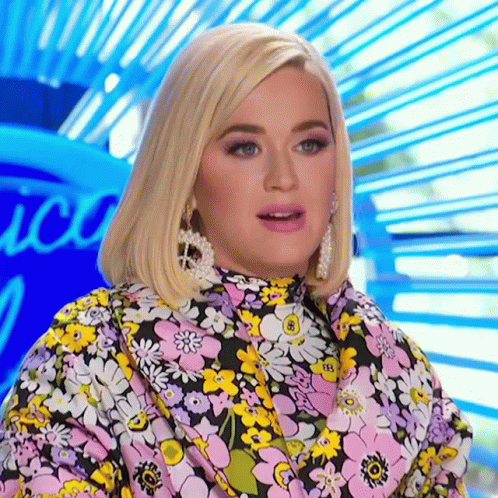 What Did You Just Say Katy Perry GIF - What Did You Just Say Katy Perry Idols Global GIFs