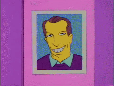 Gordie Howe GIF - Simpsons The Simpsons Score GIFs