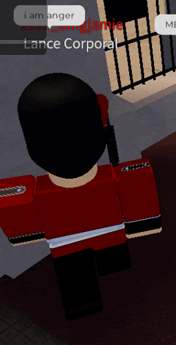 a screenshot of a video game with the name lance corporal