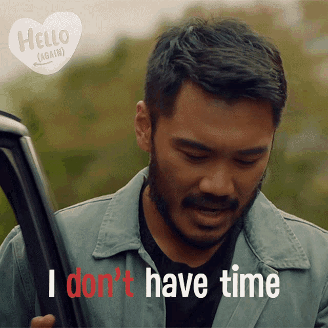 I Dont Have Time Jayden GIF - I Dont Have Time Jayden Hello Again GIFs