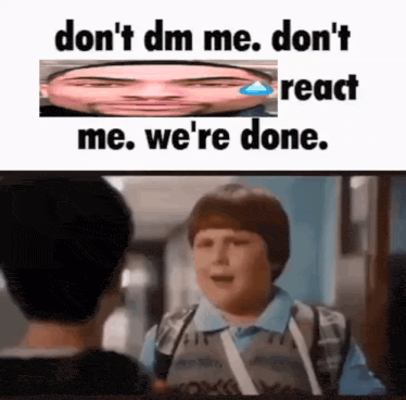 Don'T Dm Me Don'T Pregnant Man React Me GIF