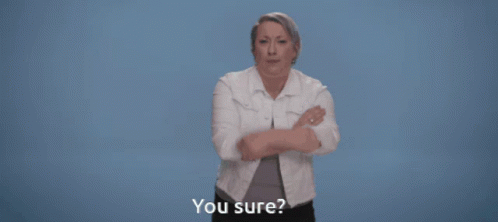 Katie Nelson Sales Uprising GIF - Katie Nelson Sales Uprising You Sure GIFs