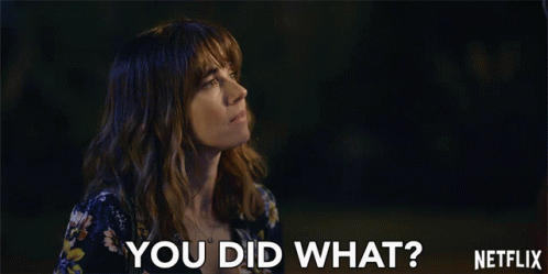 You Did What Judy Hale GIF - You Did What Judy Hale Linda Cardellini GIFs