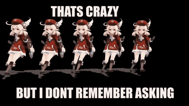 Genshin I Dont Care GIF