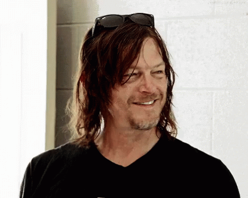Norman Reedus Laugh GIF - Norman Reedus Laugh Well GIFs