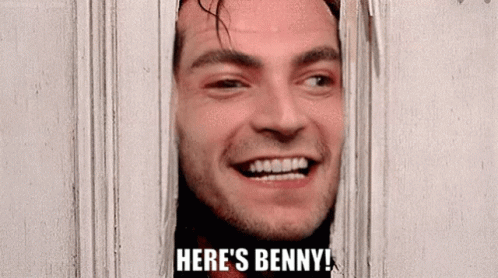 Heres Benny Benny Shilling GIF - Heres Benny Benny Shilling The Shilling GIFs