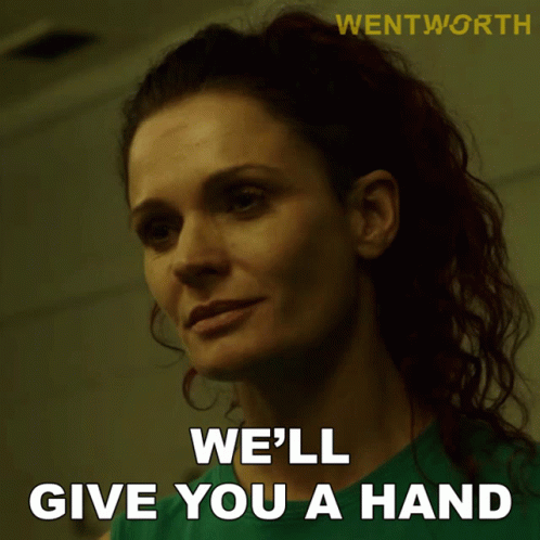Well Give You A Hand Bea Smith GIF - Well Give You A Hand Bea Smith Wentworth GIFs